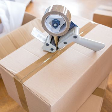 caja con sellador